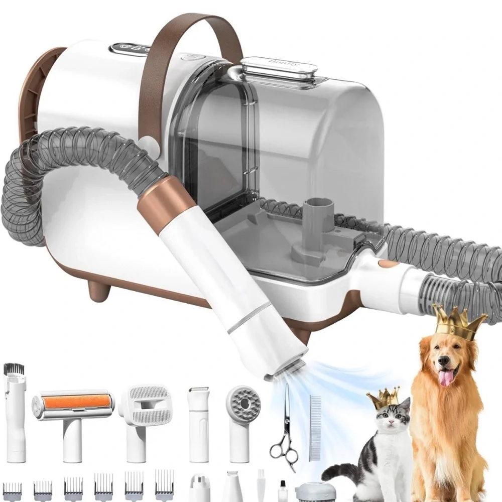 Dog grooming if vacuum